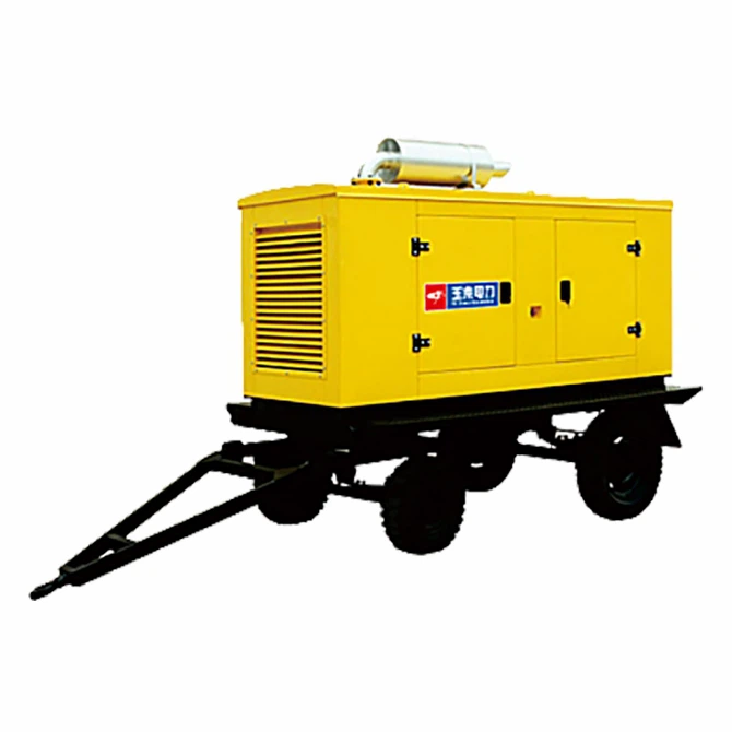 500kW -60 Hz -400 V Tipo de trailer Generador Diesel Conjunto