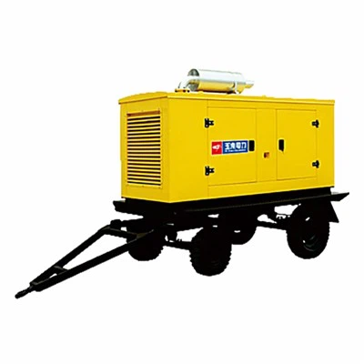 150kW -50 Hz -400 V Tipo de trailer Generador Diesel Conjunto